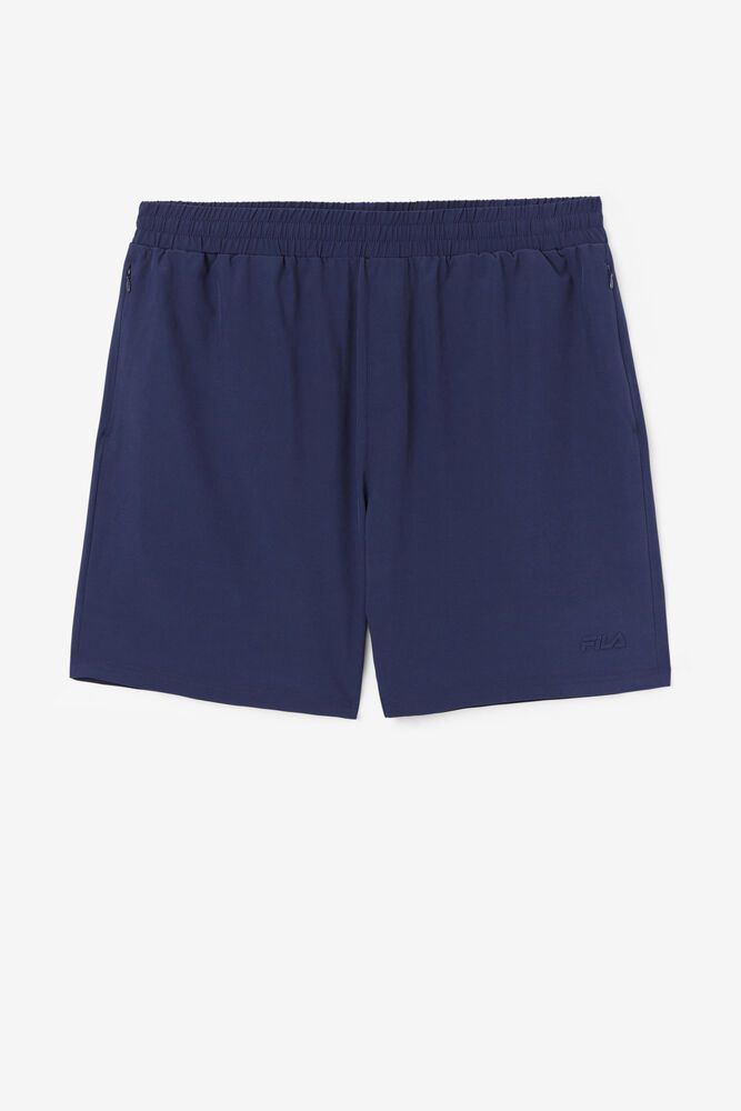 Fila Shorts Mens Navy Zida - Ireland 65789-JFST